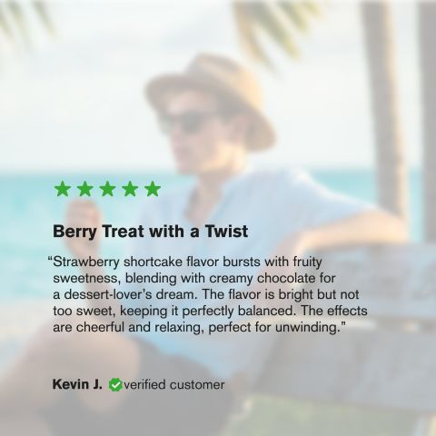 D8 & THCP Waffle Cones - 200mg - Strawberry Shortcake - Chill Plus - Thumbnail 6