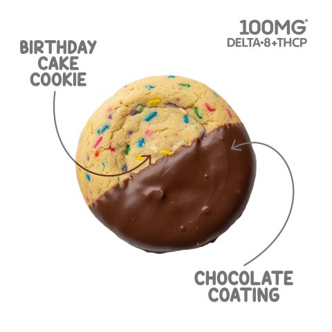 Delta 8 Birthday Cake Cookie - 100mg - Chill Plus - Thumbnail 4