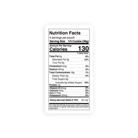 Delta 8 Birthday Cake Cookie - 100mg - Chill Plus - Thumbnail 9