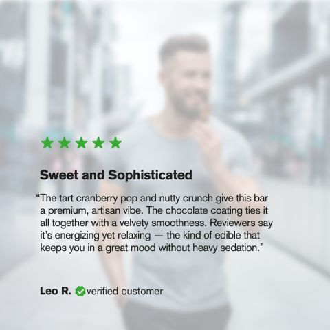 Delta 8 Cranberry Almond Nut Bar - 100mg - Chill Plus - Thumbnail 7