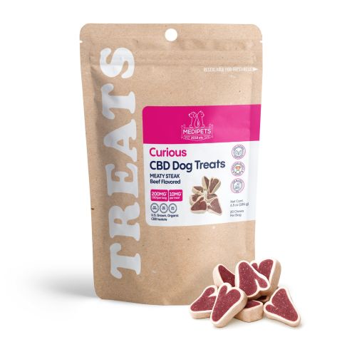 Meaty Steak - CBD Pet Treats For Dogs - 200mg - MediPets - Thumbnail 2