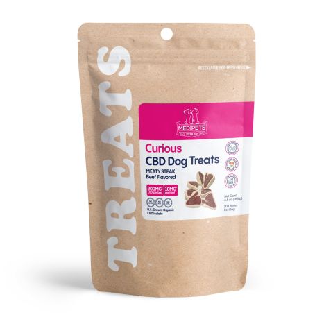Meaty Steak - CBD Pet Treats For Dogs - 200mg - MediPets - Thumbnail 3