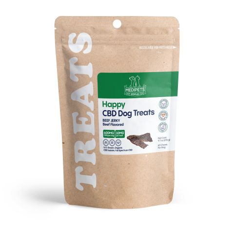 Beef Jerky - CBD Pet Treats For Dogs - 600mg - MediPets - Thumbnail 3