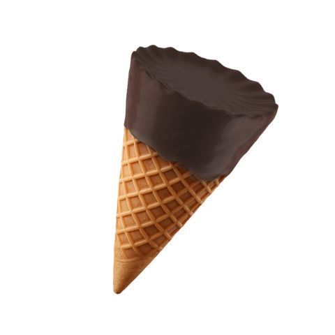Delta 9 Waffle Cones - 20mg - Dark Chocolate - Chill Plus - Thumbnail 1