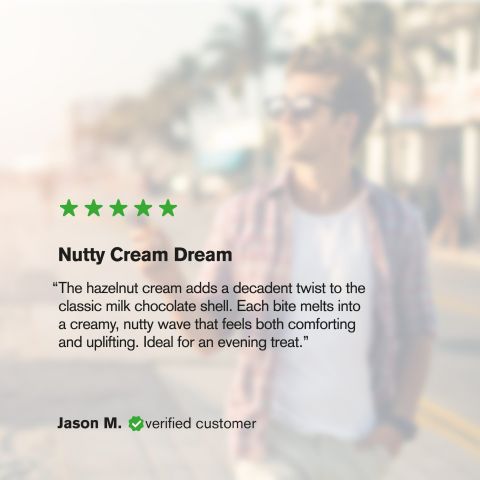 Chill Plus - Delta 9 Waffle Cones - Hazelnut Cream Milk Chocolate - 240MG - Thumbnail 7