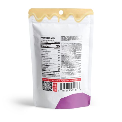Delta 9 Waffle Cones - 20mg - White Chocolate - Chill Plus - Thumbnail 8