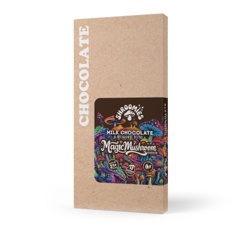 Magic Mushroom - Milk Chocolate Bar - 14,400mg - Shrooomies - Thumbnail 3