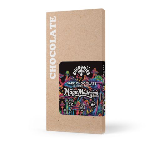 Magic Mushroom Dark Chocolate Bar - 14,400mg - Shrooomies - Thumbnail 3