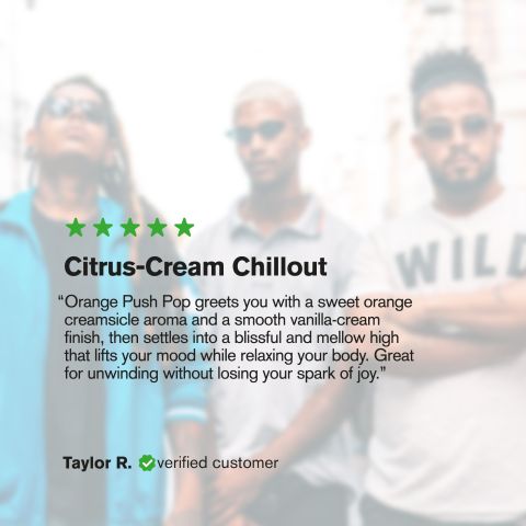 Orange Push Pop Flower - Hybrid - THCA - Thumbnail 6