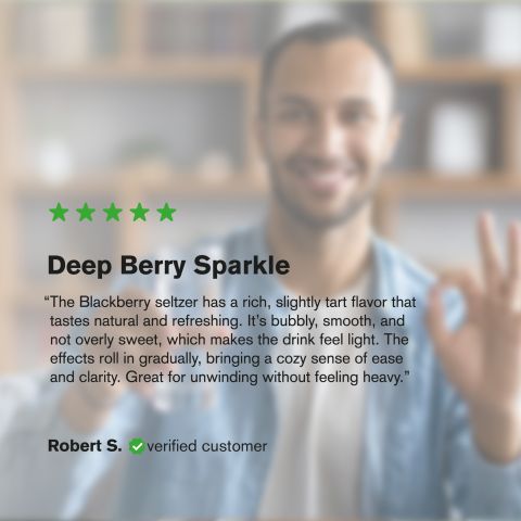 D9 Nano Blackberry THC Seltzer - 100mg - Fresh - Thumbnail 6