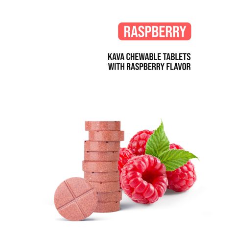 Kava Tablets - 50mg - Raspberry - Chill Plus - 1ct - Thumbnail 4