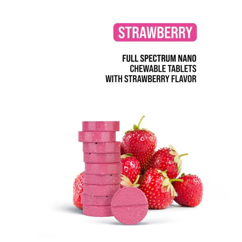 Full Spectrum CBD Nano Tablets - 25mg - Strawberry - Chill Plus - 1ct - Thumbnail 4