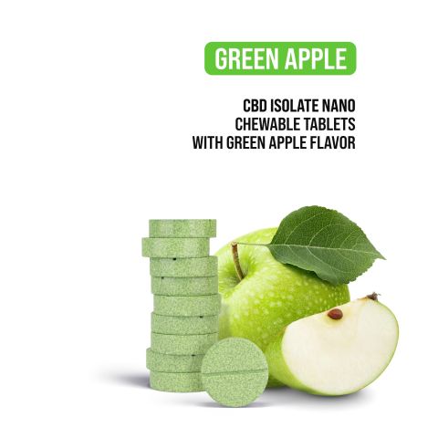 CBD Nano Tablets - 50mg - Green Apple - Chill Plus - 1ct - Thumbnail 4