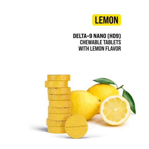 Delta 9 Nano Tablets - 25mg - Lemon - Chill Plus - 1ct - Thumbnail 4