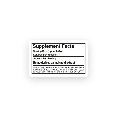 THCV Nano Powder - 1,000mg - Chill Extreme - Thumbnail 9