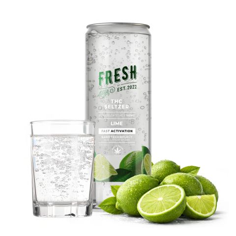 D9 Nano Lime THC Seltzer - 100mg - Fresh - Thumbnail 2