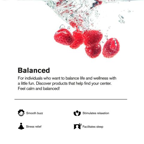 D9 Nano Raspberry THC Seltzer - 100mg - Fresh - Thumbnail 4