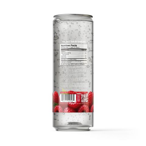 D9 Nano Raspberry THC Seltzer - 100mg - Fresh - Thumbnail 7