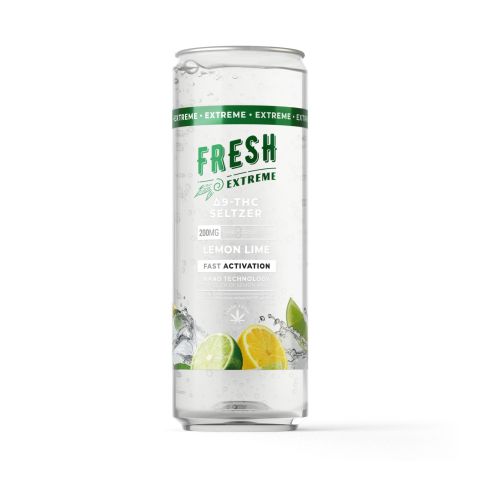 D9 Nano Lemon Lime THC Seltzer - 200mg - Fresh - Thumbnail 1
