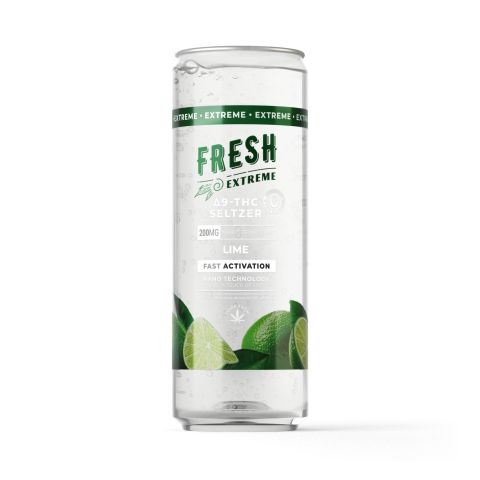 D9 Nano Lime THC Seltzer - 200mg - Fresh - Thumbnail 1