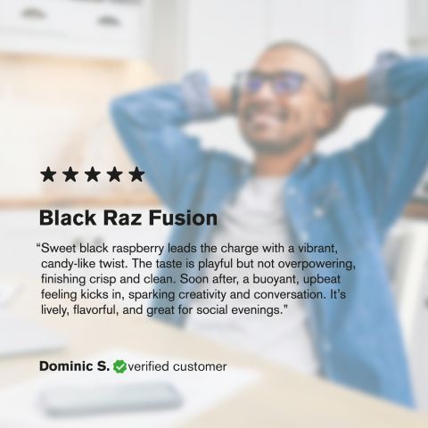 Delta 9 Nano Black Raz THC Seltzer - 200mg - Fresh - Thumbnail 6