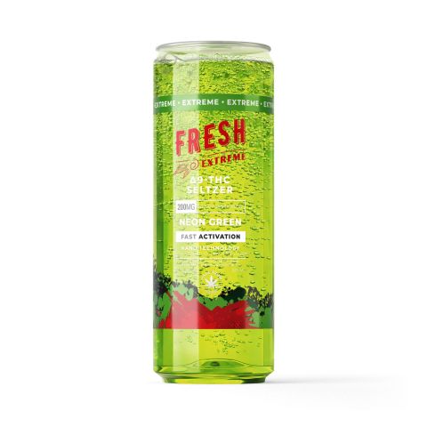 D9 Nano Neon Green THC Seltzer - 200mg - Fresh - Thumbnail 1