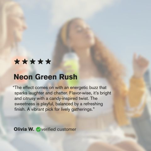 D9 Nano Neon Green THC Seltzer - 200mg - Fresh - Thumbnail 6