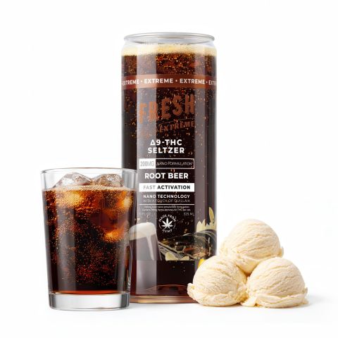 D9 Nano Root Beer THC Seltzer - 200mg - Fresh - Thumbnail 2