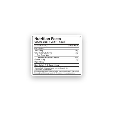 D9 Nano Root Beer THC Seltzer - 200mg - Fresh - Thumbnail 8