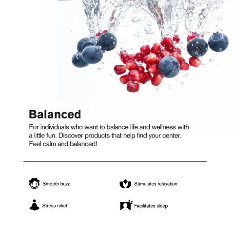 D9 Nano Blueberry & Pomegranate THC Seltzer - 200mg - Fresh - Thumbnail 4