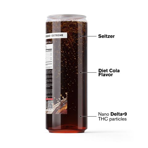 D9 Nano Diet Cola THC Seltzer - 200mg - Fresh - Thumbnail 3