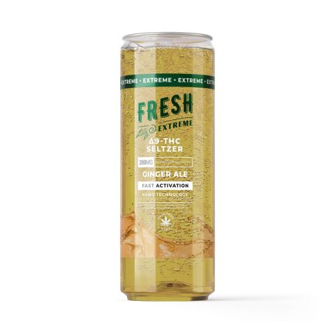 D9 Nano Ginger Ale THC Seltzer - 200mg - Fresh - Thumbnail 1
