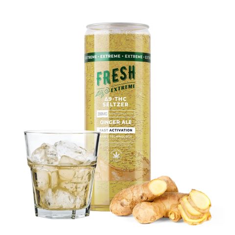 D9 Nano Ginger Ale THC Seltzer - 200mg - Fresh - Thumbnail 2