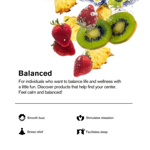 D9 Nano Strawberry Sunset THC Seltzer - 200mg - Fresh - Thumbnail 4