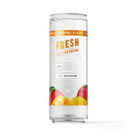 D9 Nano Mango THC Seltzer - 200mg - Fresh - Thumbnail 1