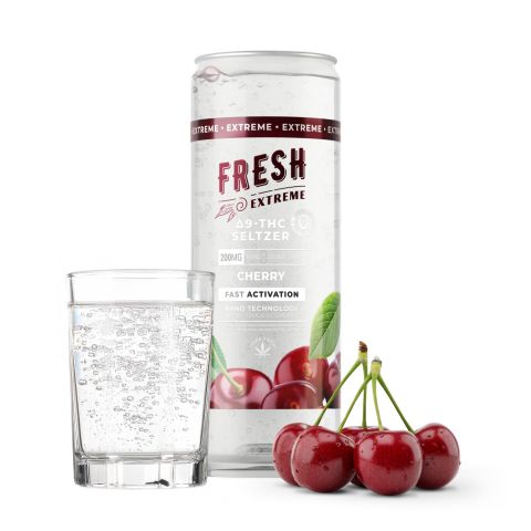 D9 Nano Cherry THC Seltzer - 200mg - Fresh - Thumbnail 2