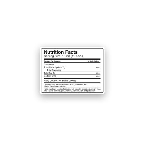 D9 Nano Cherry THC Seltzer - 200mg - Fresh - Thumbnail 8
