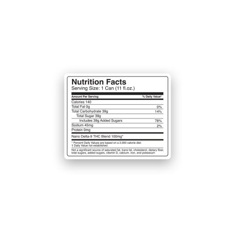 D9 Nano Cola THC Seltzer - 100mg - Fresh - Thumbnail 8