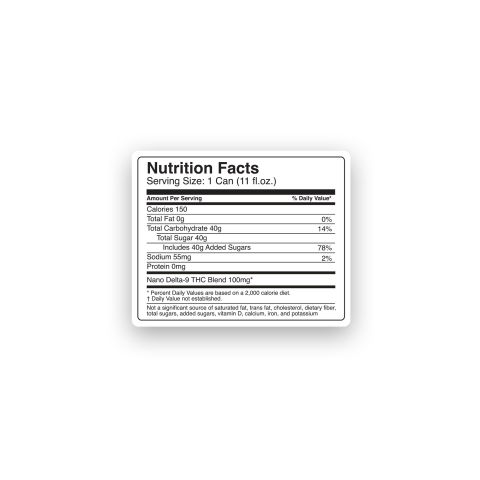 D9 Nano Dr.Red THC Seltzer - 100mg - Fresh - Thumbnail 8