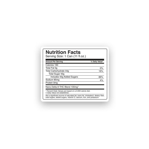 D9 Nano Root Beer THC Seltzer - 100mg - Fresh - Thumbnail 8