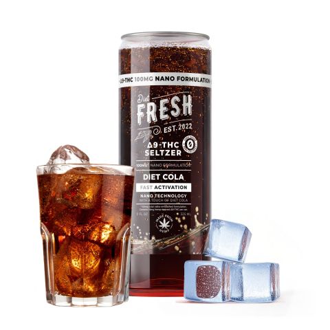 D9 Nano Diet Cola THC Seltzer - 100mg - Fresh - Thumbnail 2
