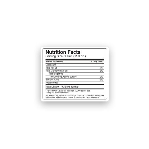 D9 Nano Diet Cola THC Seltzer - 100mg - Fresh - Thumbnail 8