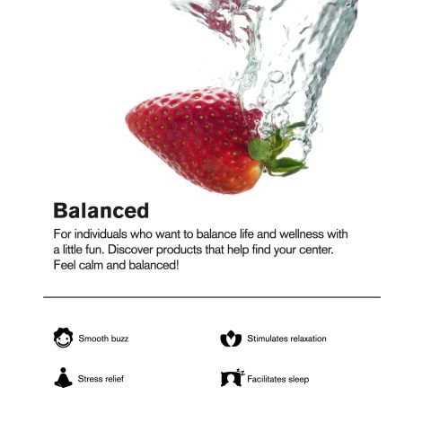 Delta 9 Nano Strawberry THC Seltzer - 200mg - Fresh - Thumbnail 4