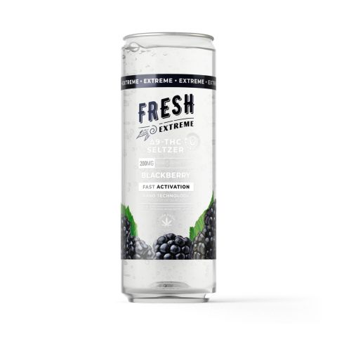 D9 Nano Blackberry THC Seltzer - 200mg - Fresh - Thumbnail 1