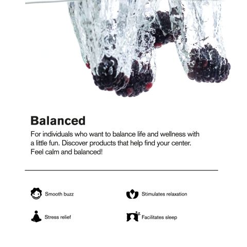 D9 Nano Blackberry THC Seltzer - 200mg - Fresh - Thumbnail 4