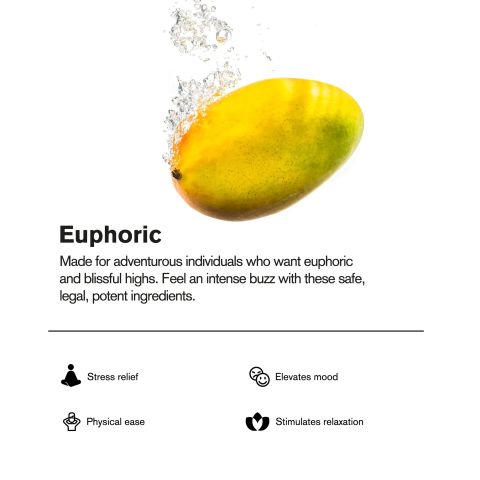 D8 Nano Mango THC Seltzer - 300mg - Fresh - Thumbnail 4