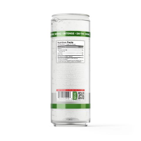 D8 Nano Strawberry Sunset THC Seltzer - 300mg - Fresh - Thumbnail 7
