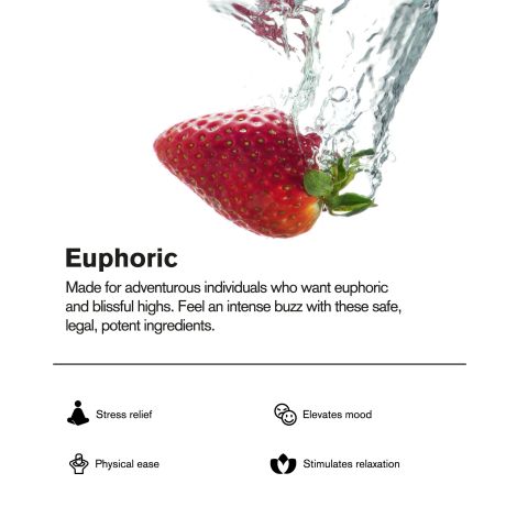 D8 Nano Strawberry THC Seltzer - 300mg - Fresh - Thumbnail 4