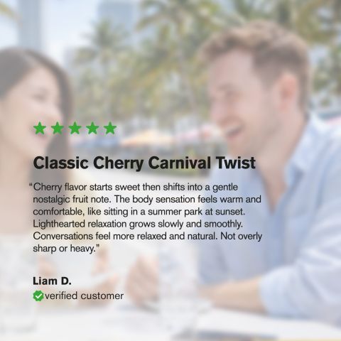 D8 Nano Cherry THC Seltzer - 300mg - Fresh - Thumbnail 6