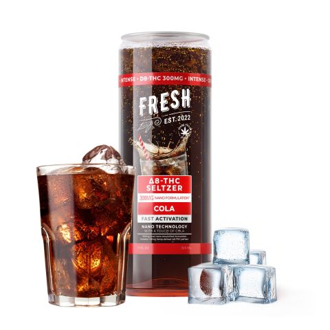 D8 Nano Cola THC Seltzer - 300mg - Fresh - Thumbnail 2